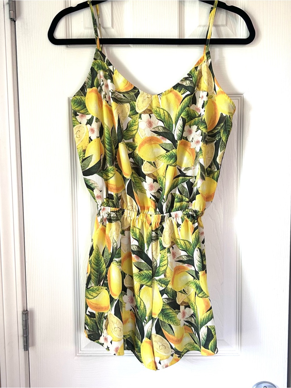Show Me Your Mumu Lemon Print Romper | Size S